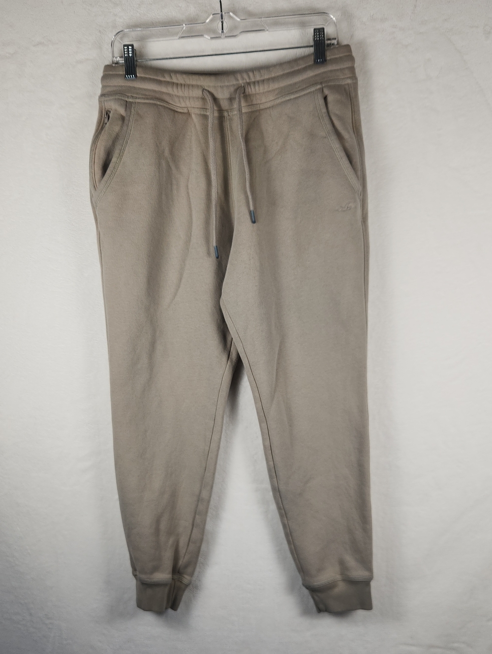 Hollister Men's Joggers Size Medium Tan Color